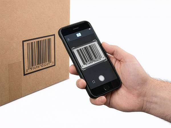 Scanning a barcode with a phone